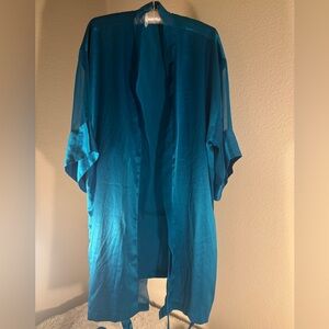 Victoria's Secret Vintage Teal Robe